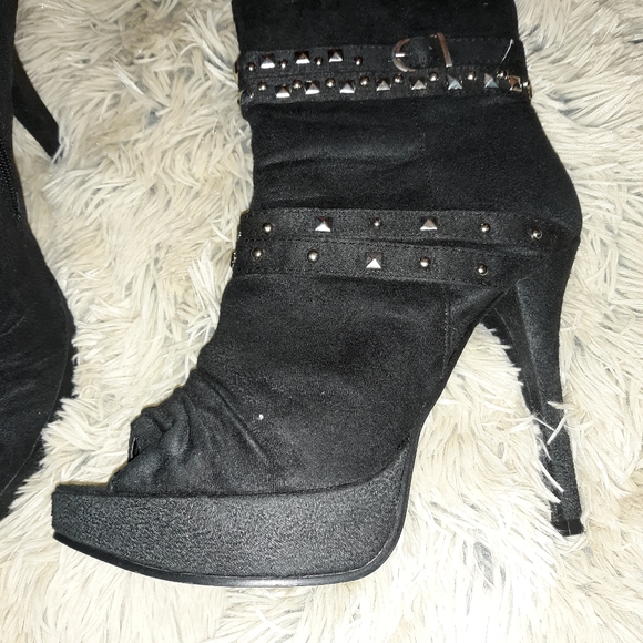 Black ankle boots - Picture 5 of 6